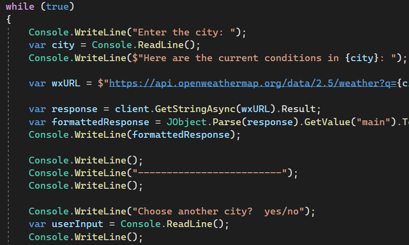C# code