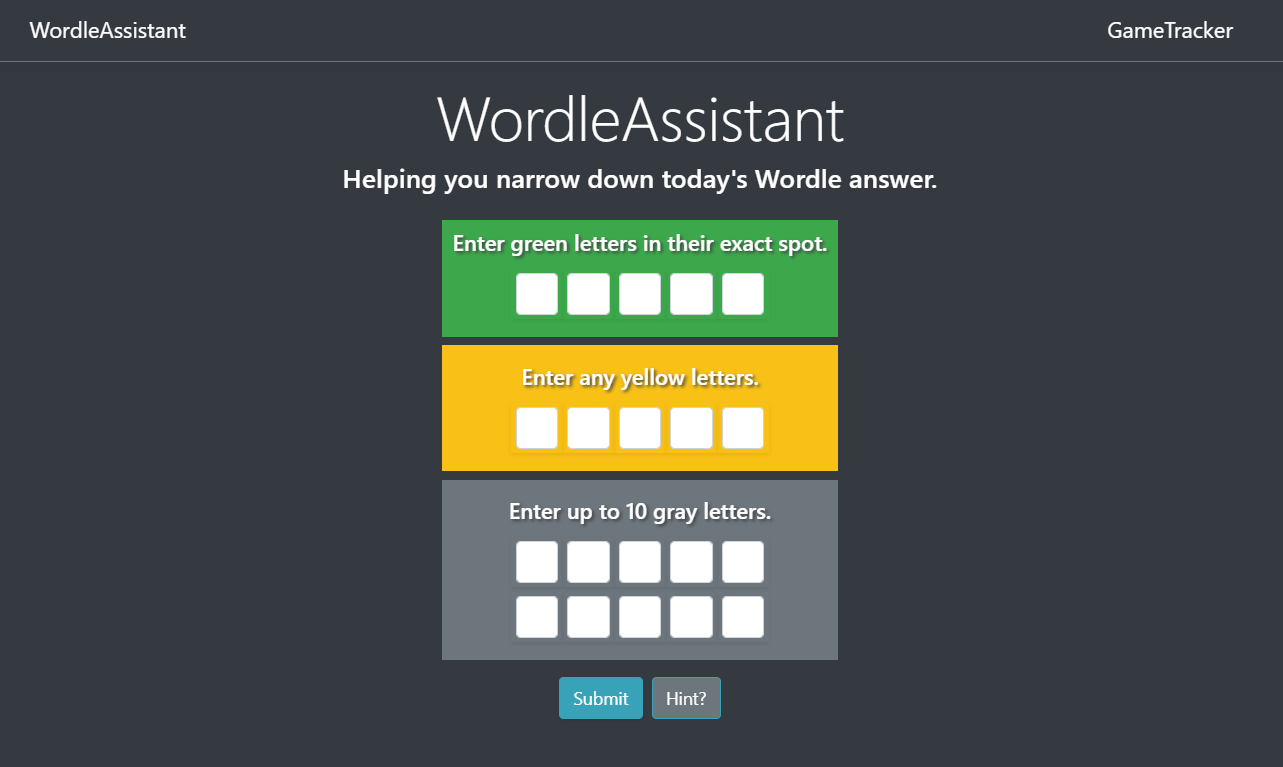 WordleAssistant image